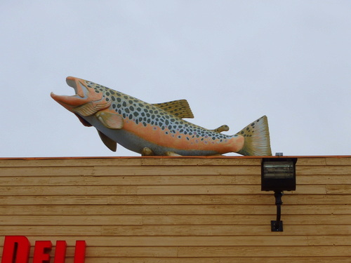 GDMBR: Viewed entering Pinedale, Wyoming.